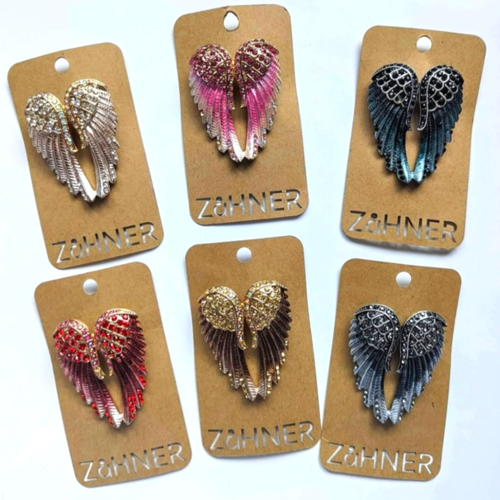 Angel Wings Brooches